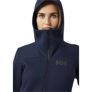 2021 Helly Hansen Womens HP Ocean Sweat Jacket 30243 - Navy Melange